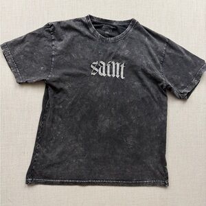 Saint Black Graphic T-Shirt